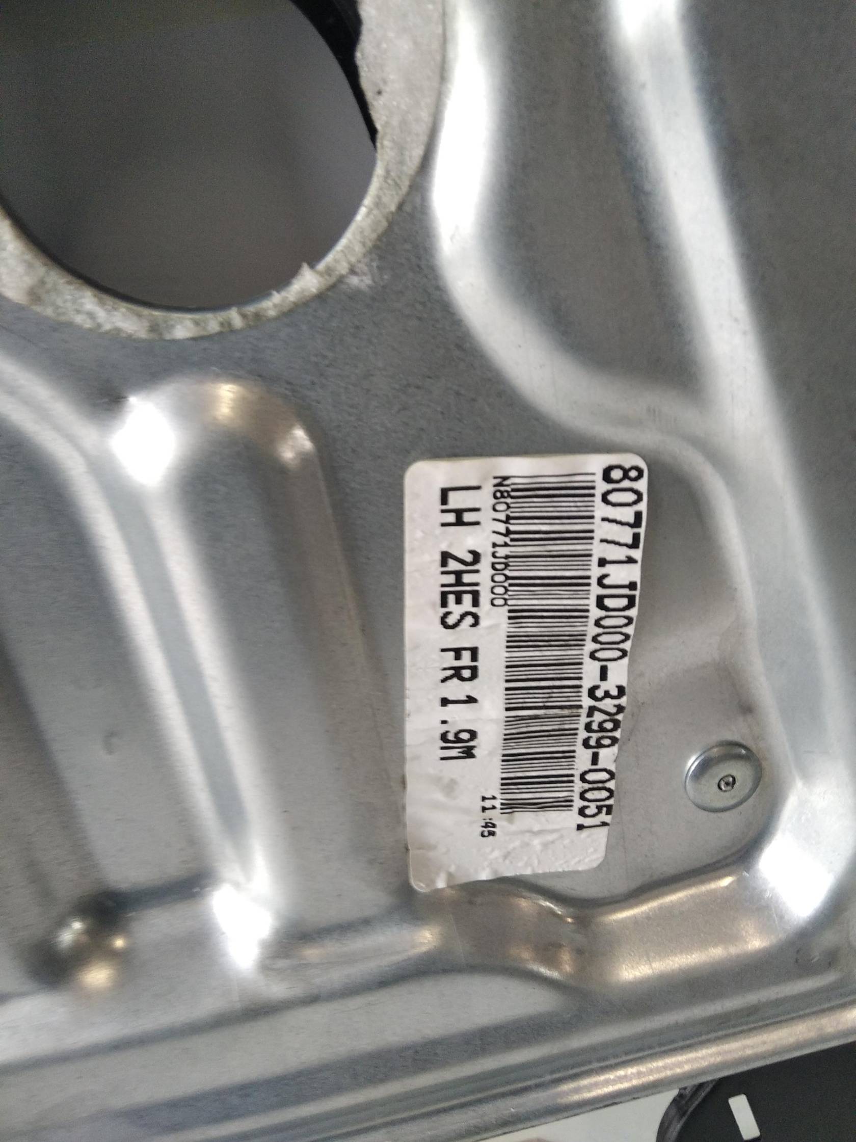 Alzacristallo elettr. porta ant. sx.